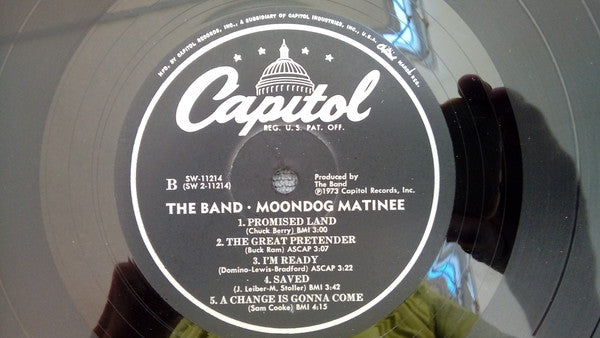 The Band : Moondog Matinee (LP, Album, MP, Pos)