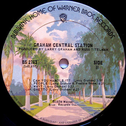 Graham Central Station : Graham Central Station (LP, Album, Pit)