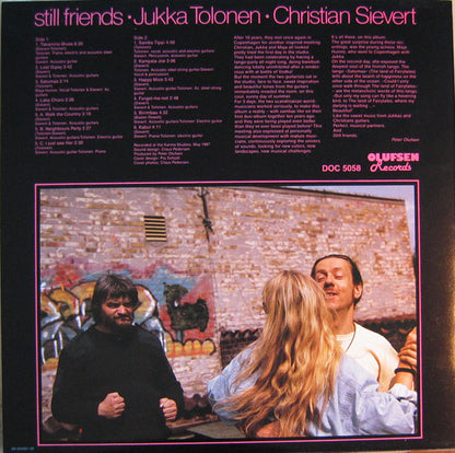 Christian Sievert & Jukka Tolonen : Still Friends (LP, Album)