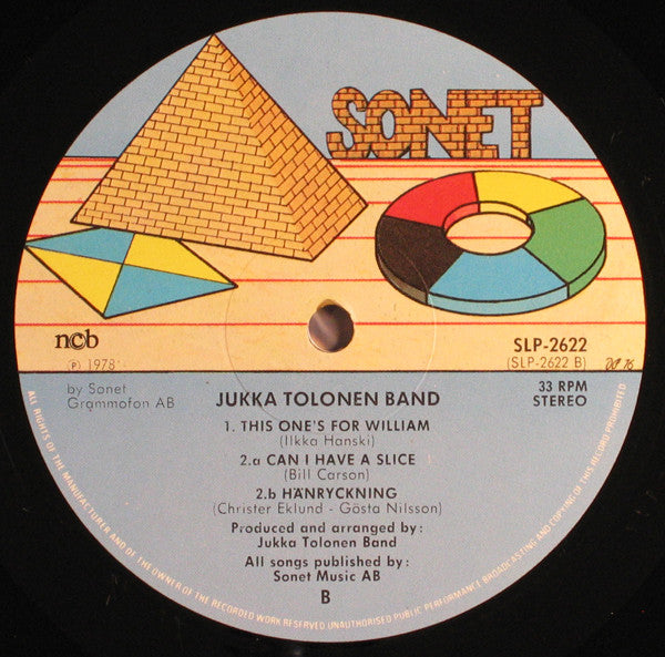 Jukka Tolonen Band : Montreux Boogie (LP, Album)