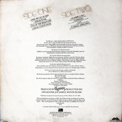 Ray Barretto : Eye Of The Beholder (LP, Album, PR )