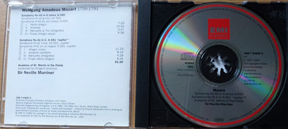 Wolfgang Amadeus Mozart : The Academy Of St. Martin-in-the-Fields, Sir Neville Marriner : Symphonien 40 & 41 "Jupiter" (CD)
