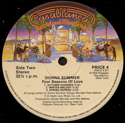 Donna Summer : Four Seasons Of Love (LP, Album, RE)