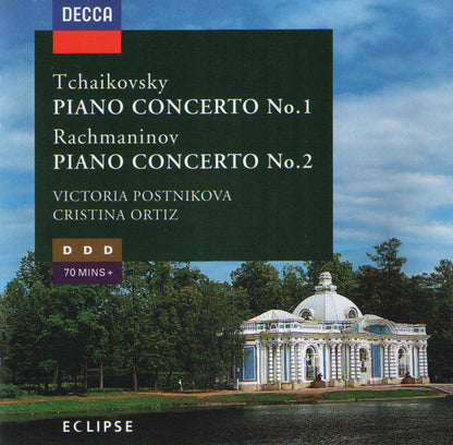Pyotr Ilyich Tchaikovsky, Sergei Rachmaninoff : Piano Concerto No.1 - Piano Concerto No. 2 (CD, Comp)