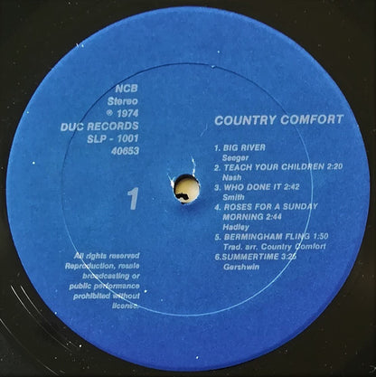 Country Comfort (7) : Country Comfort (LP)