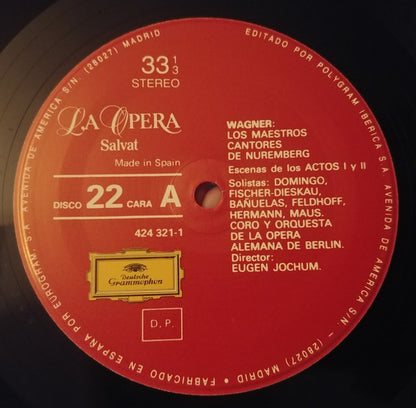 Richard Wagner, Orchester Der Deutschen Oper Berlin, Walter Hagen-Groll, Eugen Jochum : Los Maestros Cantores De Nuremberg (LP, Comp)