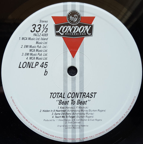 Total Contrast : Beat To Beat (LP, Album)