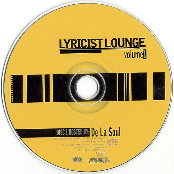 Various : Lyricist Lounge Volume One (2xCD, Comp, RE)