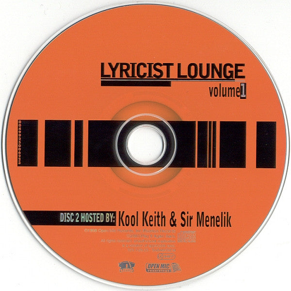 Various : Lyricist Lounge Volume One (2xCD, Comp, RE)