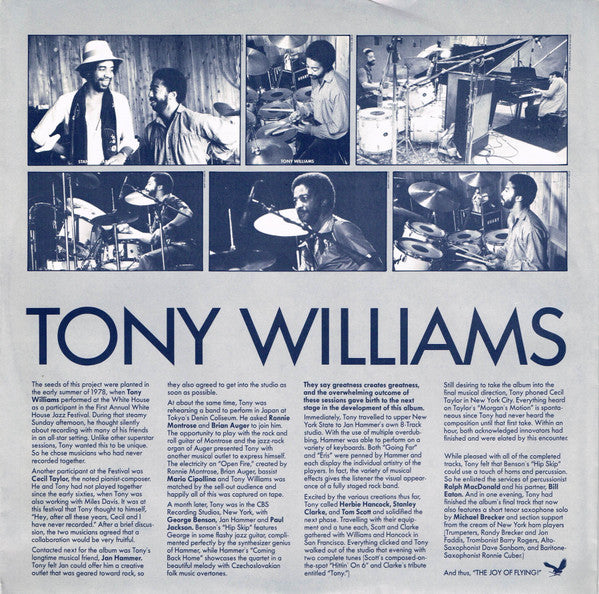 Anthony Williams : The Joy Of Flying (LP, Album)