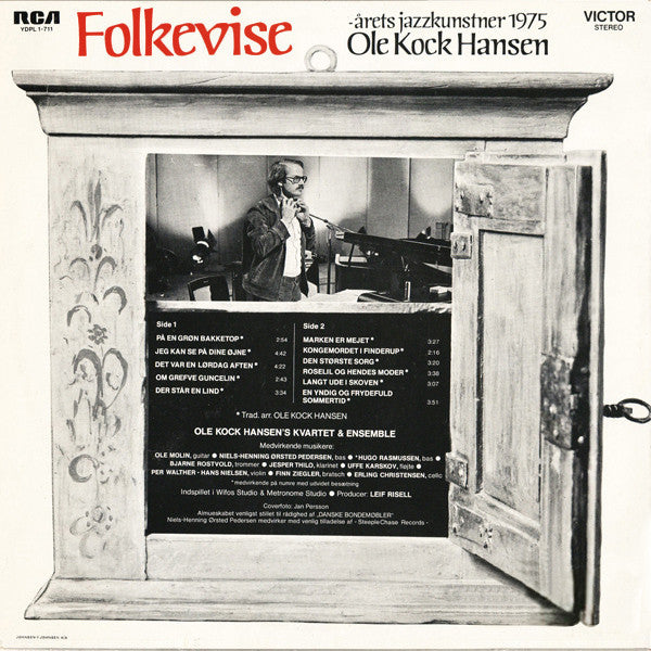 Ole Kock Hansen : Folkevise (LP, Album, RE, Bla)