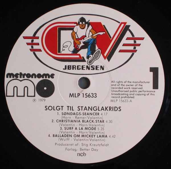 C. V. Jørgensen : Solgt Til Stanglakrids (LP, Album)