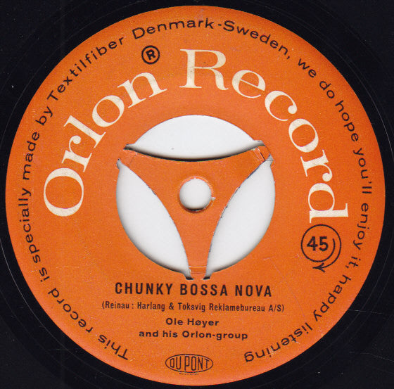 Ole Høyer And His Orlon-Group : Chunky Bossa Nova (7", Single, Sin)