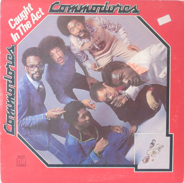 Commodores : Caught In The Act (LP, Album)