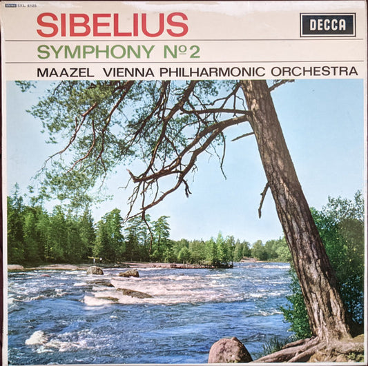 Jean Sibelius, Lorin Maazel, Wiener Philharmoniker : Symphony No. 2 (LP, RP, ED3)