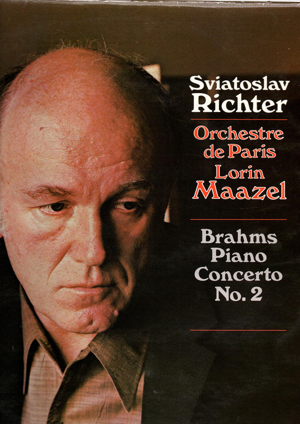 Sviatoslav Richter, Orchestre De Paris, Lorin Maazel, Johannes Brahms : Piano Concerto No. 2 (LP, Album)