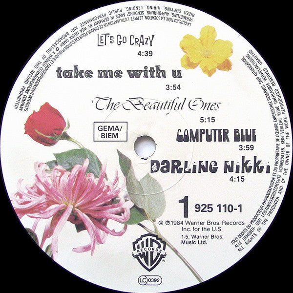 Prince And The Revolution : Purple Rain (LP, Album, RSA)