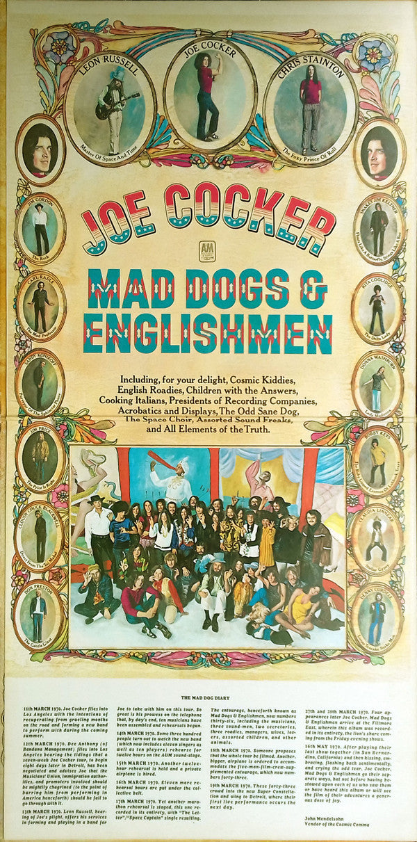Joe Cocker : Mad Dogs & Englishmen (2xLP, Album, RE, Fol)