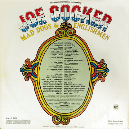 Joe Cocker : Mad Dogs & Englishmen (2xLP, Album, RE, Fol)