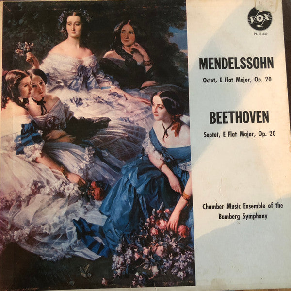 Felix Mendelssohn-Bartholdy, Ludwig van Beethoven, Chamber Ensemble Of The Bamberg Symphony Orchestra : Octet / Septet (LP, Album)