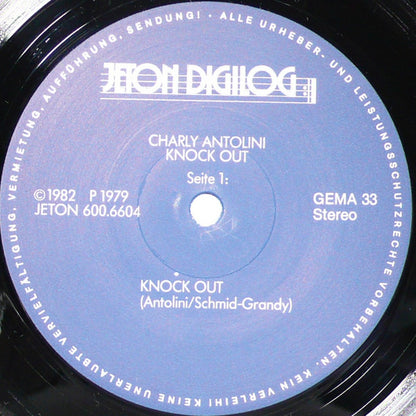 Charly Antolini : Knock Out (LP, Album, RE, RP)