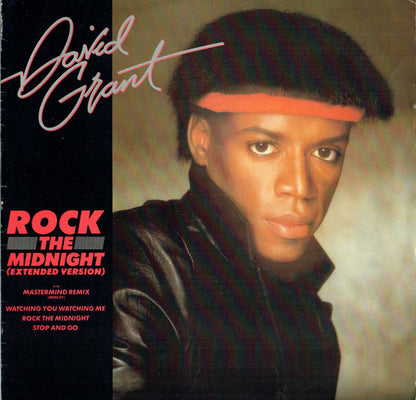 David Grant : Rock The Midnight (12", Single)