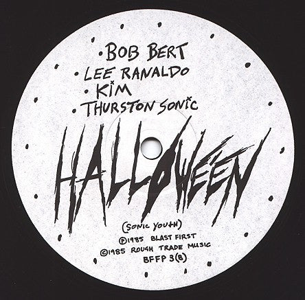 Sonic Youth : Flower / Halloween (12", Ora)