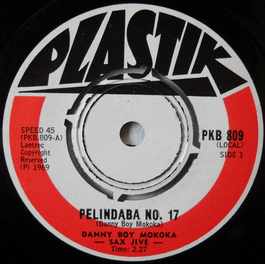 Danny Mokoka : Pelindaba No. 17 (7", Single)