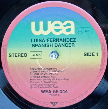 Luisa Fernandez : Spanish Dancer (LP, Album)