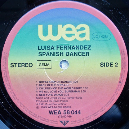 Luisa Fernandez : Spanish Dancer (LP, Album)