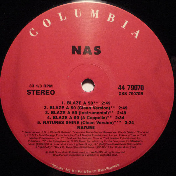 Nas : Hate Me Now (12")