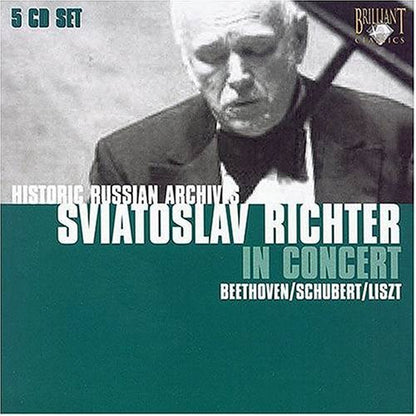 Sviatoslav Richter - Ludwig Van Beethoven / Franz Schubert / Franz Liszt : Sviatoslav Richter In Concert (5xCD, Comp + Box)