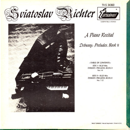 Sviatoslav Richter, Claude Debussy : Preludes, Book II (LP, Album)
