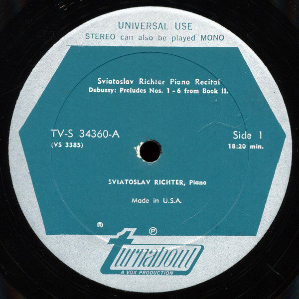 Sviatoslav Richter, Claude Debussy : Preludes, Book II (LP, Album)