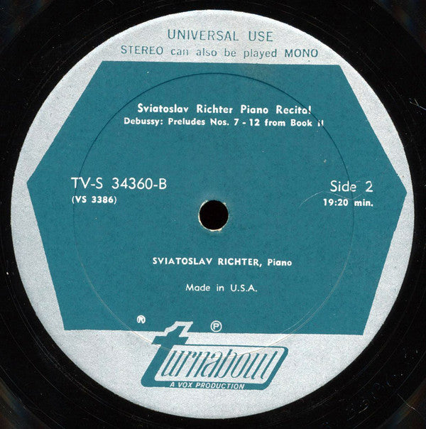 Sviatoslav Richter, Claude Debussy : Preludes, Book II (LP, Album)