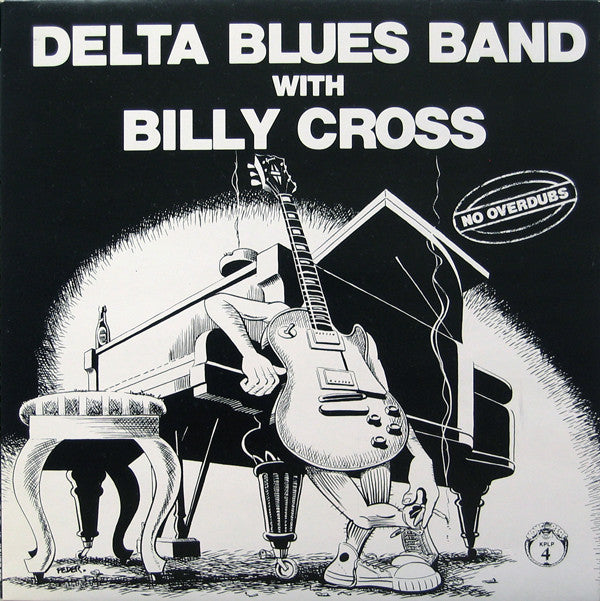 Delta Blues Band With Billy Cross (2) : No Overdubs (LP, Album)