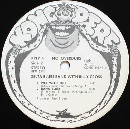 Delta Blues Band With Billy Cross (2) : No Overdubs (LP, Album)