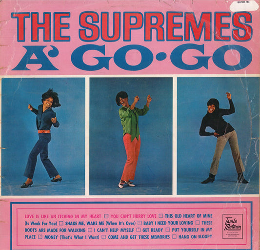 The Supremes : A' Go Go (LP, Album)