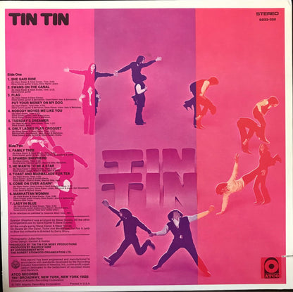 Tin Tin (5) : Tin Tin (LP, Album, Mon)