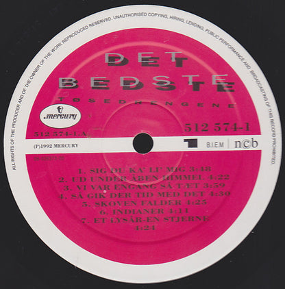 Tøsedrengene : Det Bedste (LP, Comp)