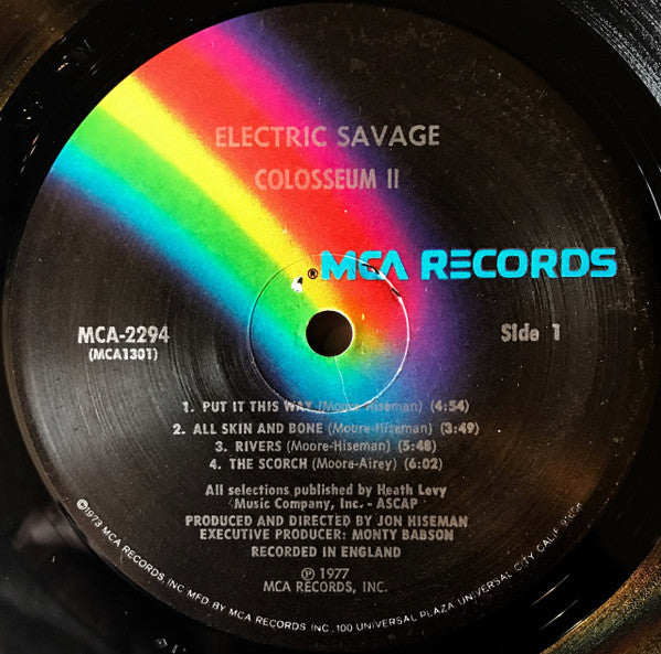 Colosseum II : Electric Savage (LP, Album, Pin)