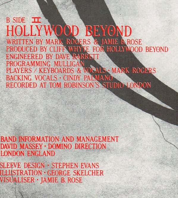 Hollywood Beyond : What's The Colour Of Money? (12", Single)