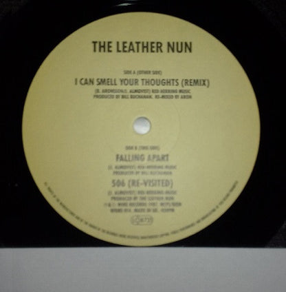The Leather Nun : I Can Smell Your Thoughts (Remix) (12", Single, Yel)