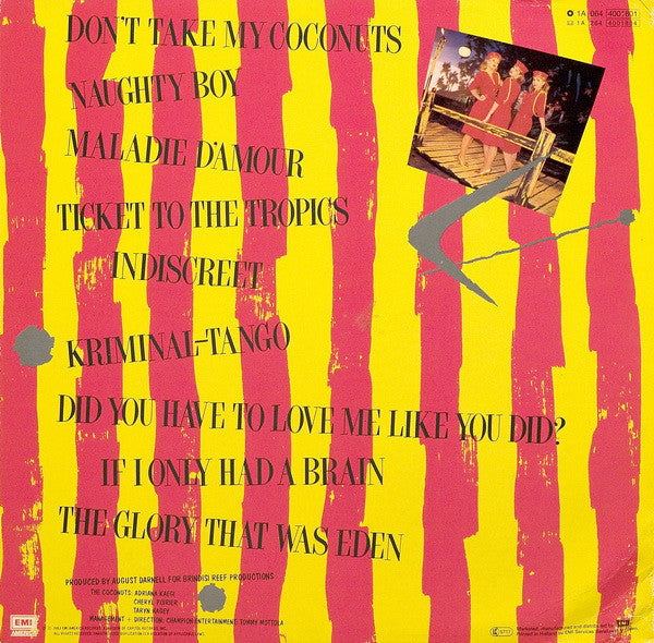 The Coconuts : Don't Take My Coconuts (LP, Album)