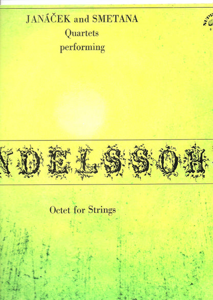 Janáček Quartet, Smetana Quartet, Felix Mendelssohn-Bartholdy : Octet For Strings (LP)