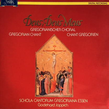 Schola Cantorum Gregoriana Essen, Godehard Joppich : Deus, Deus Meus · Gregorianischer Choral = Gregorian Chant = Chant Grégorien (LP, Album)