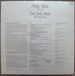 Anneliese Rothenberger, Nicolai Gedda : Den Glada Änkan (Die Lustige Witwe) (LP, Album)