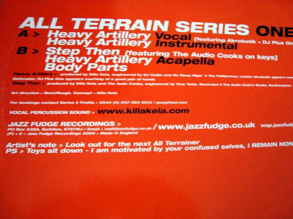 Killa Kela : Heavy Artillery (12", Ora)