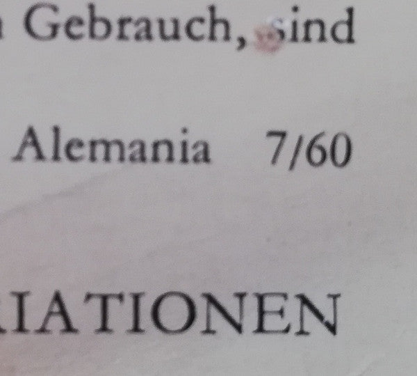 Margrit Weber, Ferenc Fricsay, Manuel De Falla  /  César Franck : Nächte In Spanischen Gärten / Sinfonische Variationen Für Klavier Und Orchester (LP, Mono)