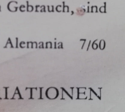 Margrit Weber, Ferenc Fricsay, Manuel De Falla  /  César Franck : Nächte In Spanischen Gärten / Sinfonische Variationen Für Klavier Und Orchester (LP, Mono)
